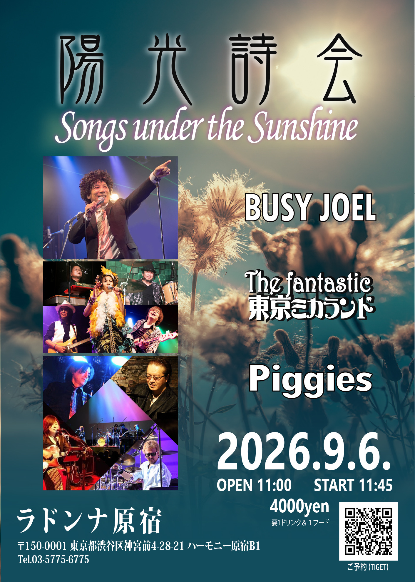 陽光詩会 <br>Songs under the Sunshine