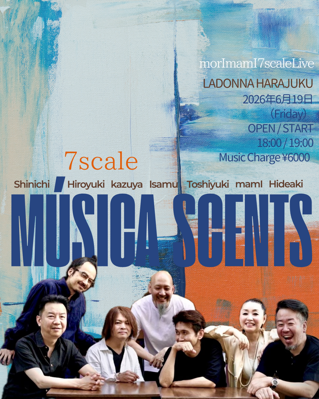 morI mamI 7scale Live Música scents