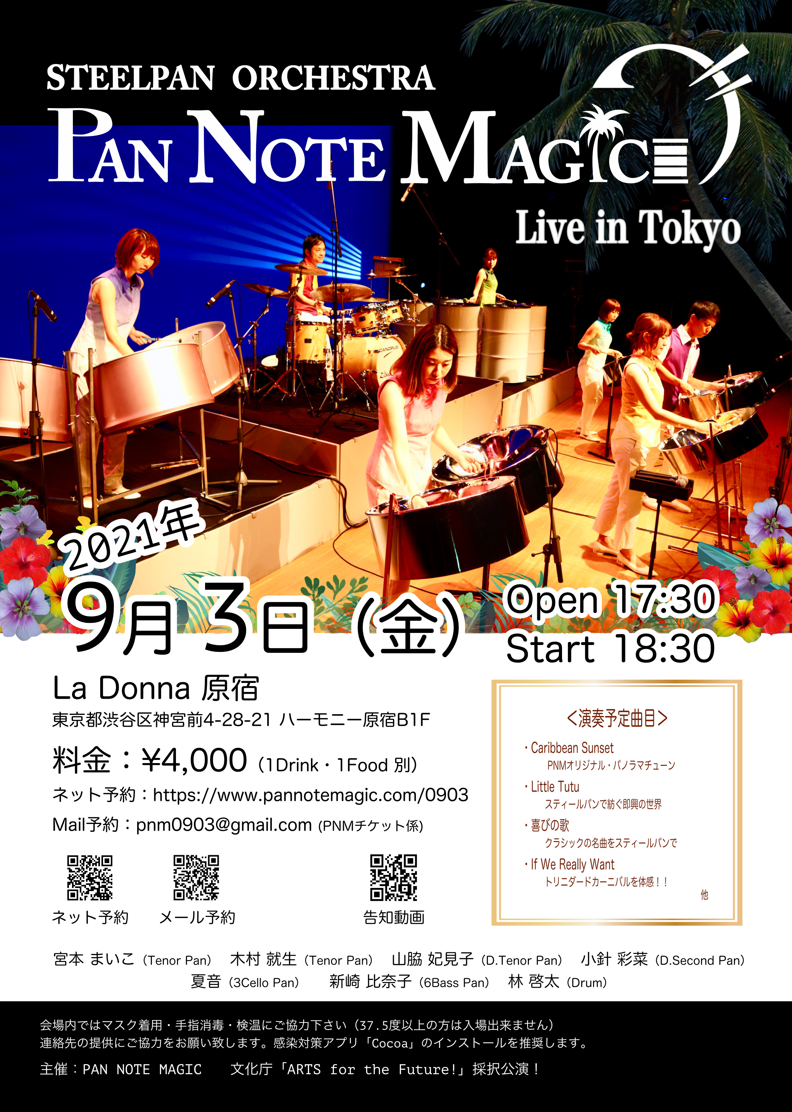STEELPAN ORCHESTRA  PAN NOTE MAGIC Live in Tokyo