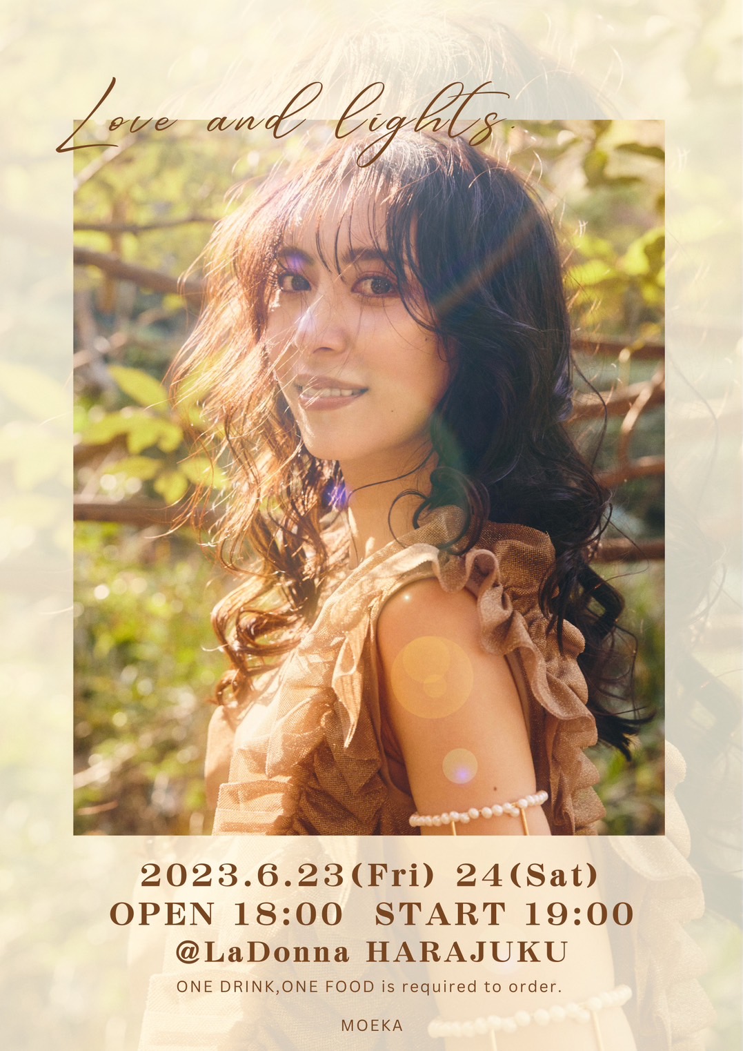 MOEKA One man live<br>〜Love and lights〜