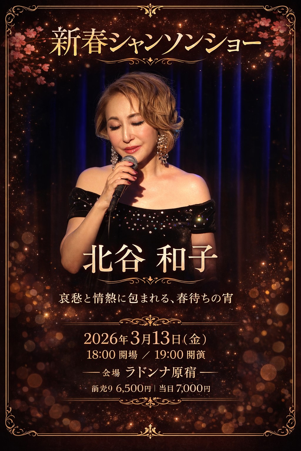 北谷和子<br>新春シャンソンショー