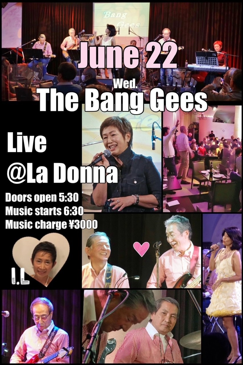 The Bang Gees live @La Donna