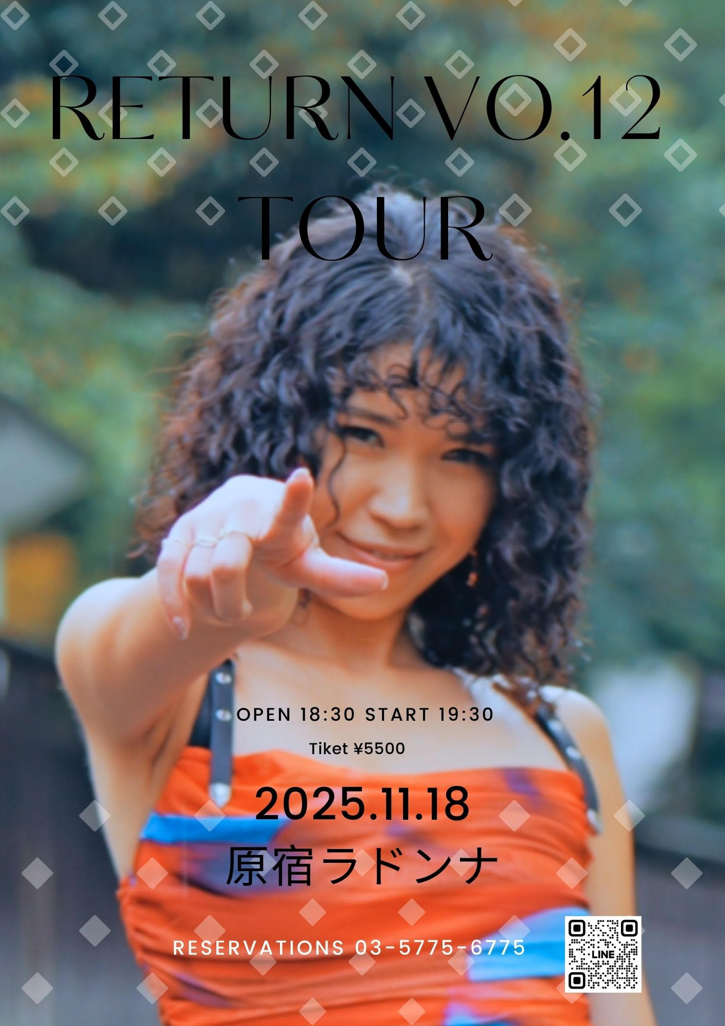 SAASHA <br>RETURN VO.12 TOUR