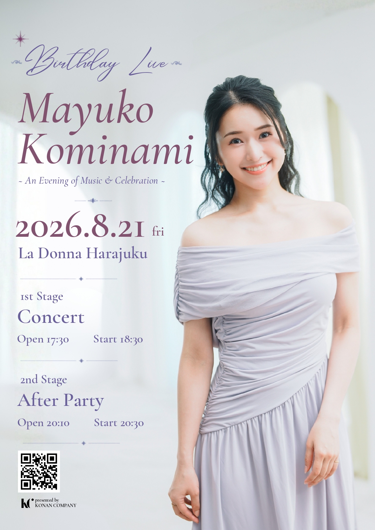Mayuko Kominami<br>Birthday Live 2026【2部】